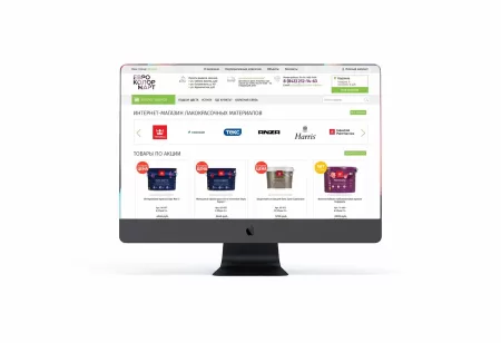 SEO продвижение сайта eurocolor.market